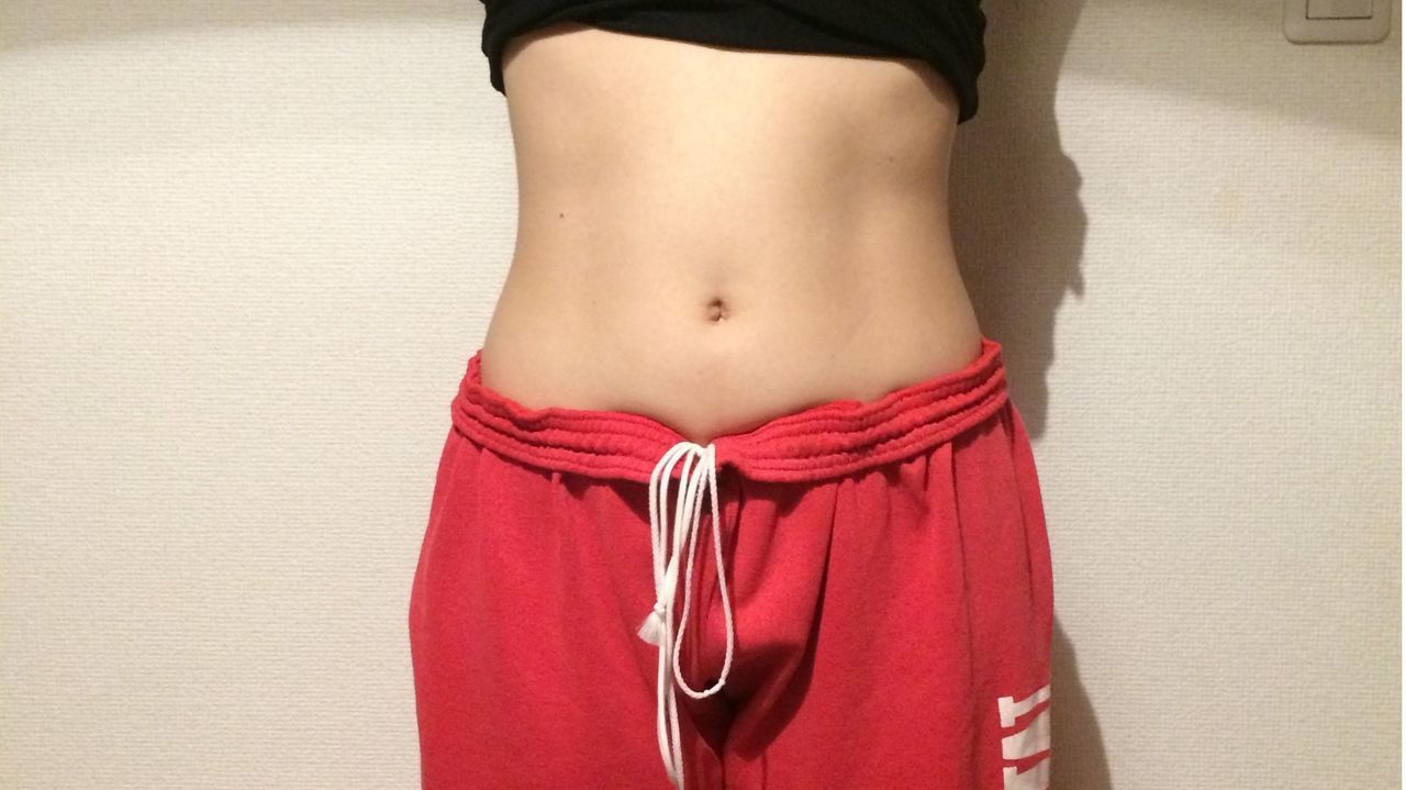 ウェストくびれ